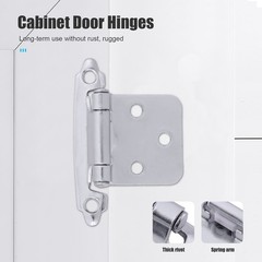 Kitchen Cabinet Hinges Overlay Self Closing Face Mount Cupboard Door Hinge Lot