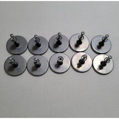 Set of 10 sports ball door cabinet knob pulls, soccer, basketball, baseball