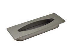 Silverline P2036 Recessed Pull Flush Slide closet Hardware