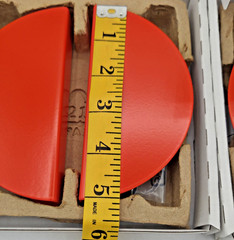 NEW IKEA Begripa 2 SETS ORANGE Cabinet Pulls Handles 5 1/8″ OPEN BOX ⚡FREE SHIP