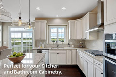 (50 PCS) Full Overlay Soft Close Cabinet Hinges for Kitchen Cabinets – 105° Face