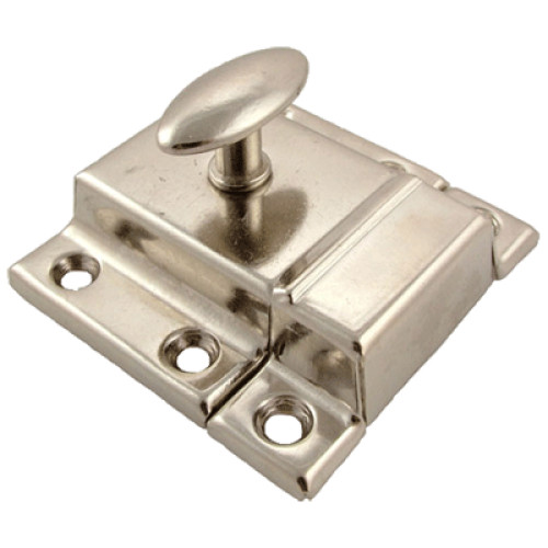 Nickel Plated Large Stamped Cabinet Latch NEW 1 pc/Pack