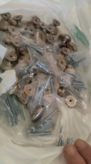 33 Silver Tone Drawer Pull Handle Kitchen Cabinet Cupboard Door Pull Knobs