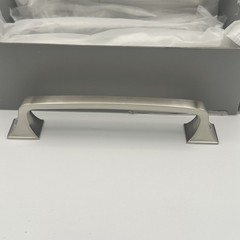 Amerdeco Brushed Silver Metal Drawer Pulls Modern 15 CM (5 7/8 In)Cabinet 9 Pack