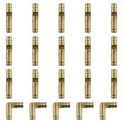 Barrel Hinges, 20Pcs Brass Invisible Hinges Hidden Cylindrical Barrel Hinges Min