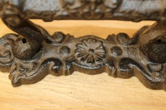 2-Large Victorian Style Gate Pull,Handle,Kitchen And Bath Decor,Gift,HW-07