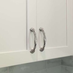 Classic Traditional Kitchen Cabinet Pulls Handles Knobs Brushed Nickel Hardware