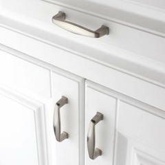 Modern Bar Cabinet Pull Kitchen Bathroom Drawer Nickel Bronze Black Champagne