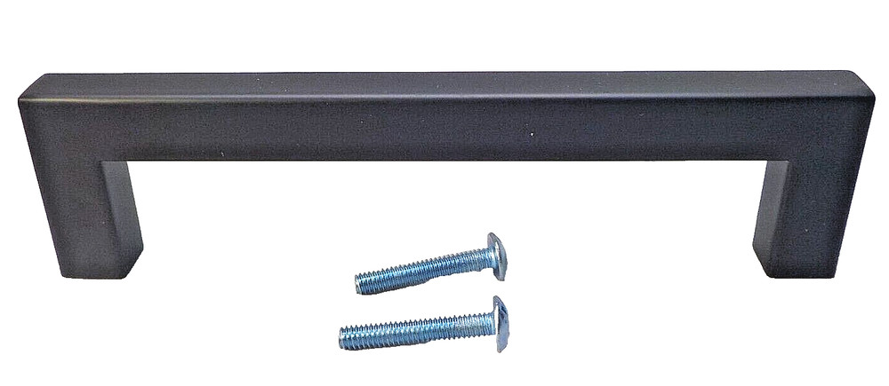 7 pieces 5.5″ -5″ hole space Square Cabinet Hardware Drawer Bar Pull Matte Black