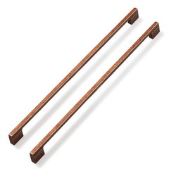 Goo-Ki Antique Copper Drawer Handles 11-1/3 Inch 288Mm And 12-3/5 In 320Mm Hole