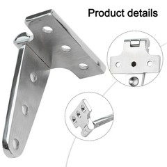 Boat T Hinges 316 Stainless Steel Deck Cabinet Door Hinges With Screw New