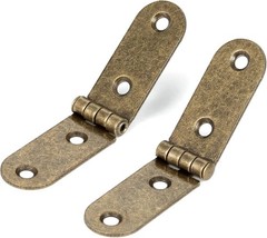20 Pieces Antique Bronze Brass Mini Hinges Hardware for Wooden Jewelry Box,Je…