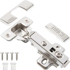 FRAMELESS 3/4″ Overlay Cabinet Door Hinge Concealed Euro Full Overlay H-Quality