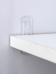 10PCS Clear Shelf Support Pegs Locking Cabinet Shelf Pins Brackets Clips