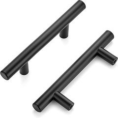Cabinet Handles, Brushed Nickel,5″ Length,3″ Hole Center,60 Pack | Stainless Ste