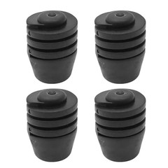 4Pcs Black Hood Rubber Cushion Bumper-Bonnet Cushion Spin Hood Bumper Stops