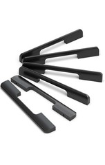 6 Pack Matte Black Cabinet Pulls 7.56”192mm Screw Spacing Aluminum Alloy Kit…