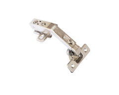 55 degree full overlay concealed self closing nickel plate cabinet hinge 1 pair