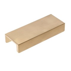 Sumner Street Home Hardware 10pk Martin 3″ Satin Brass Finger Pulls: Zinc