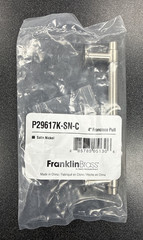Franklin Brass P29617K-SN-C Francisco 4″ Bar Cabinet Pull – Brushed Nickel (6pk)