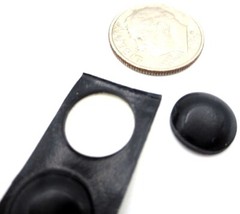 Durable Polyurethane Stick On Pad – 3/8″ Pad 1/8″ Tall – Lasting! Free Shipping!