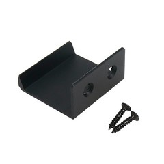 LC LICTOP 1.38 Inch Black Finger Pulls for Cabinet 4Pcs, inches,