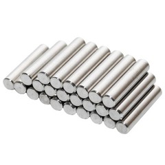 24 PCS 1/4×1 Inch 304 Stainless Steel Shelf Support Pegs Dowel Pin 6x25mm