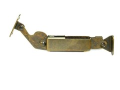 CHOICE! Antique Brass, Copper, Black Friction Lid Support Hinge 5.5″ + SCREWS HF