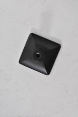 Lot of 8 Askano Round Shank Square Kitchen Cabinet Knobs Oil Rubbed Bronze