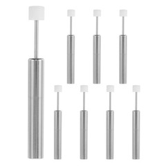 8 Pcs Trash Can Lid Damper Replacement Soft Close Mechanism Stainless Steel