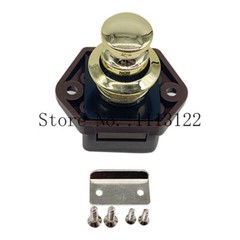 Camper Car Push Lock RV Caravan Boat Motor Home Cabinet Drawer Latch Button Lock