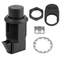 Push Button Keylocking Latch Left/Right Hand Use ABS Plastic for Boat Cabinets