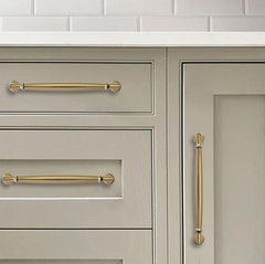5 Pack 12 Inch(305Mm) Brushed Brass Cabinet Pulls Heavy Duty Drawer Handles