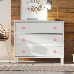 2Pcs Ceramic Knobs Shell Decorative Drawer Door Pull with Screw Light Pink]