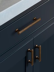SORWDUERM 10pk 3.78″ Antique Brass Cabinet Pulls Drawer Handles Kitchen