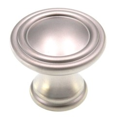 Amerock Vasari Satin Nickel 1 1/4″ Round Disc Cabinet Knob BP24009-SN