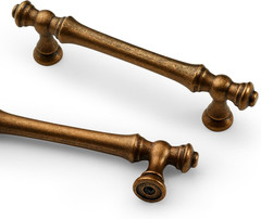 10 Pack 3 Inch(76Mm) Champagne Bronze Kitchen Cabinet Handles,Brushed Brass Cabi