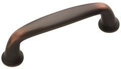 Amerock Kane Series BP53701ORB Cabinet Pull, 3-5/8 in L, 1-1/8 in H, 1-1/8 in