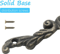 12 Pcs Bronze Drawer Pulls 3 inch, Antique Cabinet Handles, Decorative Handles f