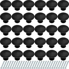 36 Pieces Cabinet Knobs Drawer Knobs Kitchen Knobs For Cabinets Round Dresser Pu