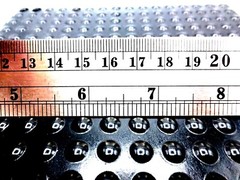 Stick-On Adhesive Durable Rubber Bumper Pad, Has 5/16″ Pad, Is 3/32″ Tall