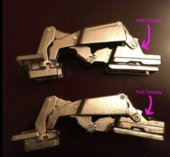 Grass Cabinet Hinge 1203 2625110 Clip-On 170° FREE SWING , FULL Overlay 3903