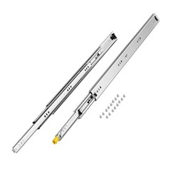 1 Pair 16-60 in Soft-Close Drawer Slides Ball Bearing Full Extension