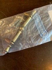 CABINET BAR PULL 3″ center Burnished Brass Amerock BP3424-BB