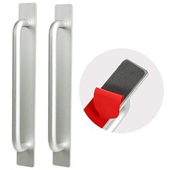 2pcs Self-Stick Instant Cabinet Drawer Handles Pulls | Aluminum Alloy Drawer