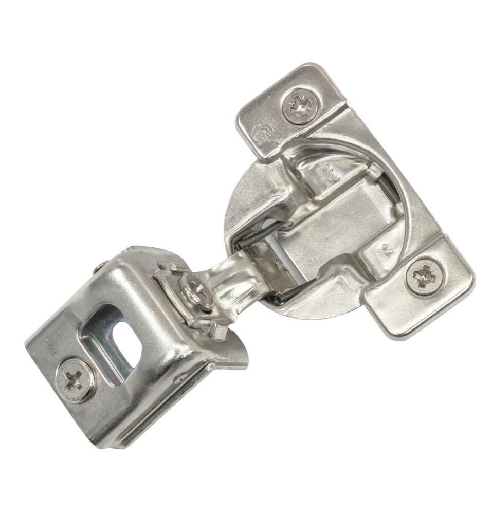 2x Grass 108 Deg 1-1/4″ Overlay Self Close Press Compact Cabinet Hinge 02889-15