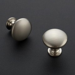 Modern 30-Pack Brushed Nickel Cabinet Knobs, 1-1/6 Inch – Versatile Style