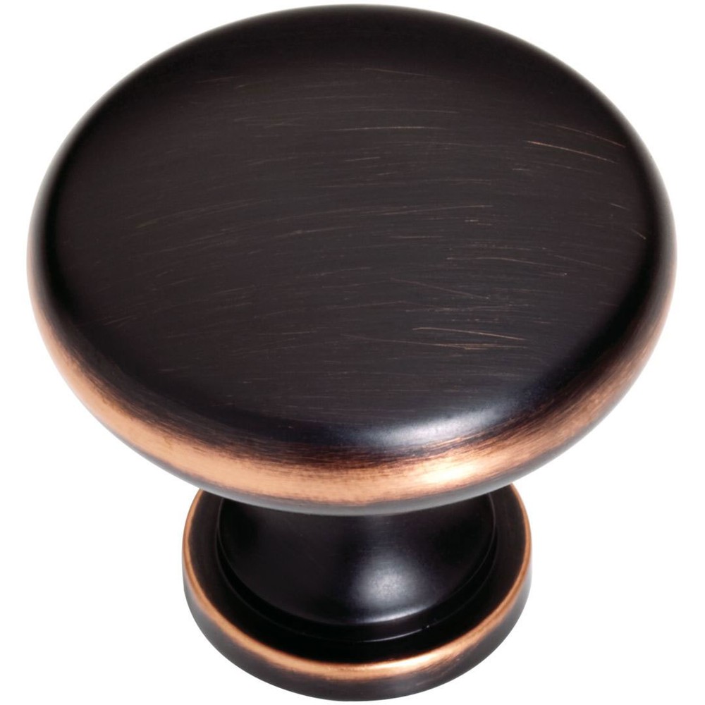Lot of 25 Liberty Garrett Oil Rubbed Bronze Cabinet Knobs with Copper Highlights