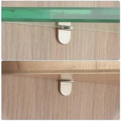 20pcs 5mm L-Shaped Shelf Support Pins Metal Cabinet Stud Brackets Set Durable