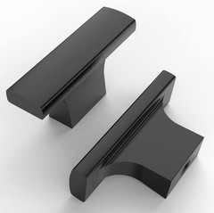 10 Pack Matte Black Kitchen Cabinet Knobs Drawer Cabinet Hardware Zinc Knobs for